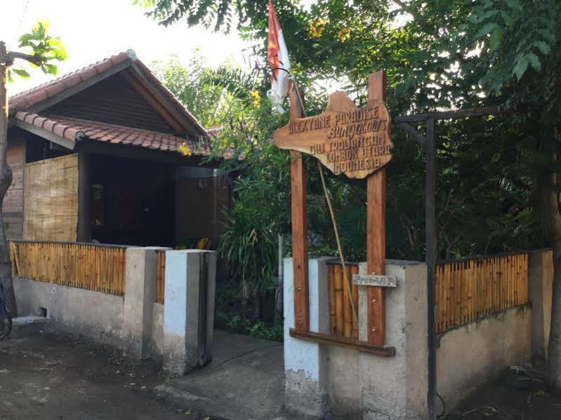 Alexyane Paradise Bungalow Gili Trawangan Exterior photo
